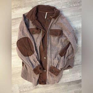Free People Ruby Jacket Brown